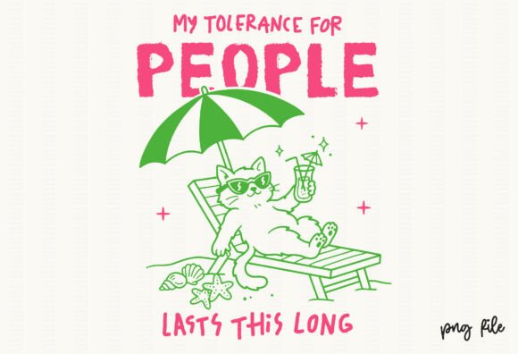 Download Funny Cat PNG Sarcastic Quote Summer - Summer Collection