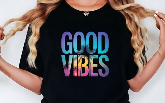 Download Good Vibes Summer Vacation Shirt PNG - Summer Collection