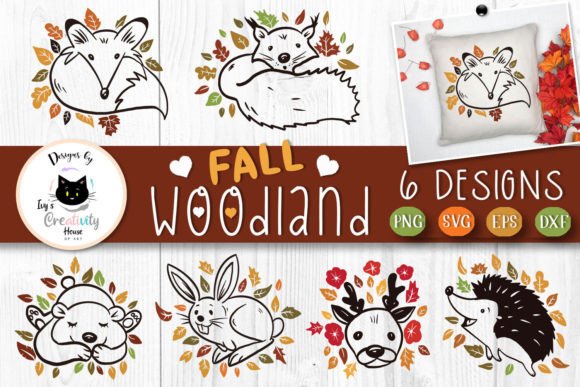 Download Cute Fall SVG Bundle | Forest Animal SVG - Fall Collection