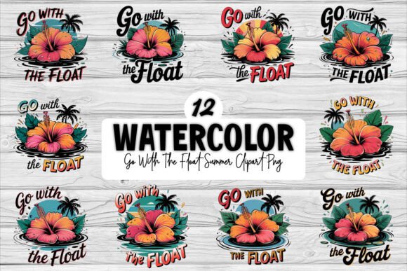 Download Go with the Float Summer Clipart PNG - Summer Collection