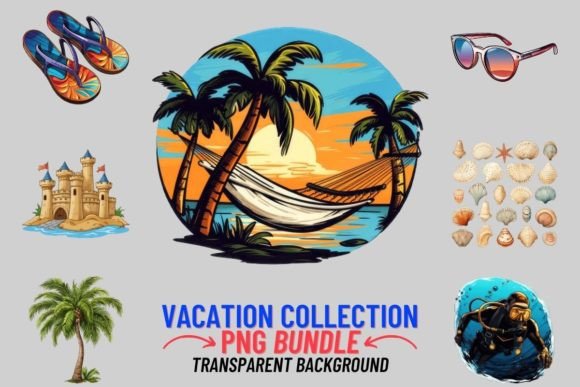 Download Summer Vacation 12 PNG Sublimation - Summer Collection