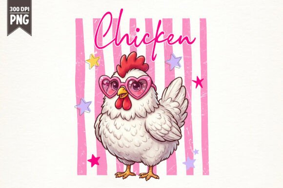 Download Preppy Summer Cute Chicken PNG - Summer Collection