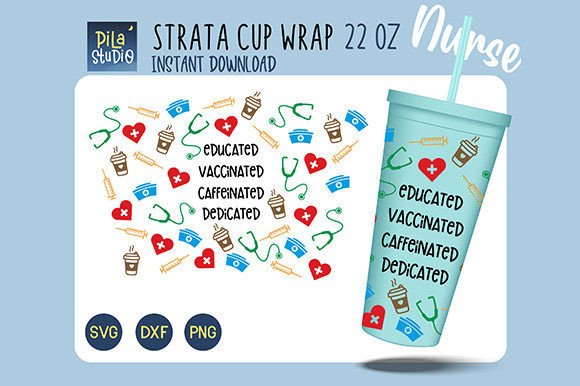 Download Nurse Strata Cup SVG Cricut Cut File - Cricut cut file Collection
