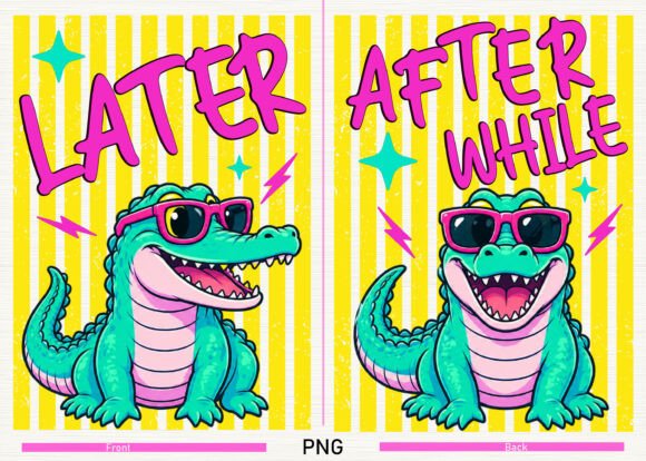 Download Later After While Crocodile Retro Summer - Summer Collection