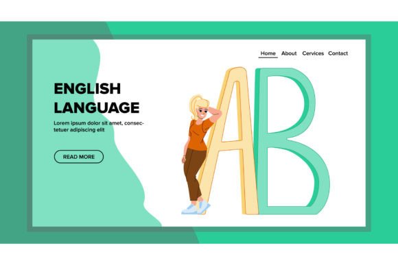 Download English Language Vector - Premium Bundle