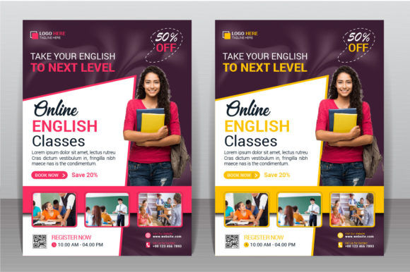 Download Learn English Language Flyer Design - English language Collection
