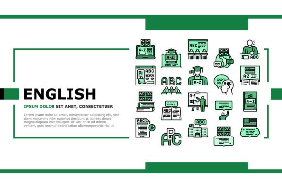 Download English Language Learn at School Landing - Premium Bundle