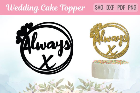 Download Wedding Cake Topper SVG Cricut Cut File - Premium Resources